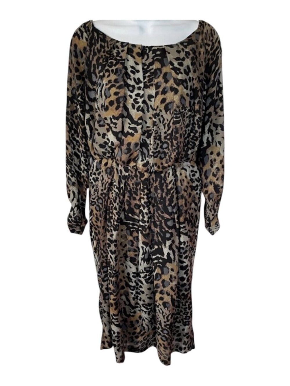 Anne Klein Dress Animal Print Size 10